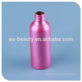 Botella de aluminio de perfume vacía con revestimiento de color